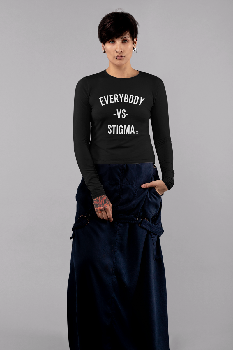 Long-Sleeve Unisex T-Shirt – EVERYBODY -VS- STIGMA